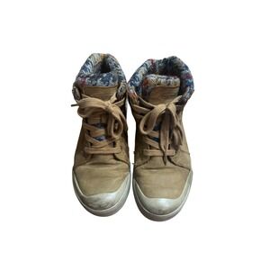 KEEN Women's Size 7 Ankle Boots Waterproof Lace Up Knit Collar Hiking Casual